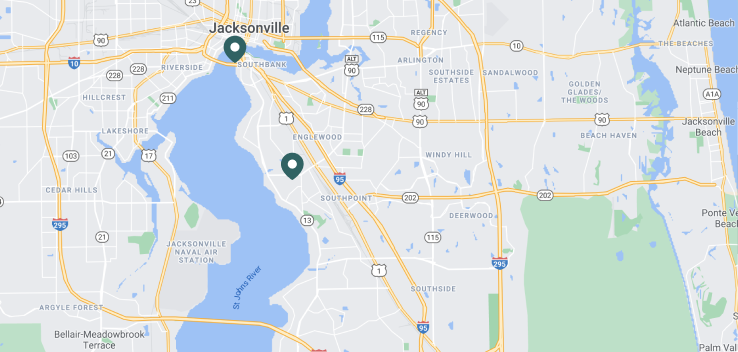 Map of the places they perform